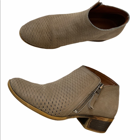 brielley perforated bootie